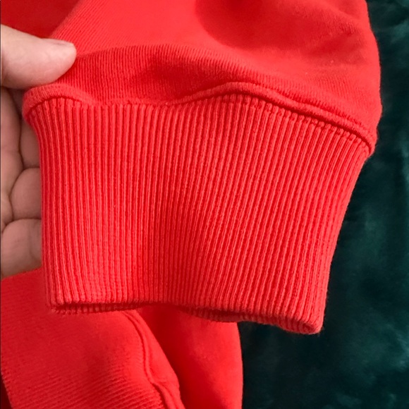 Givenchi  Red Hoodie with Colorful Logo - Picture 6 of 7